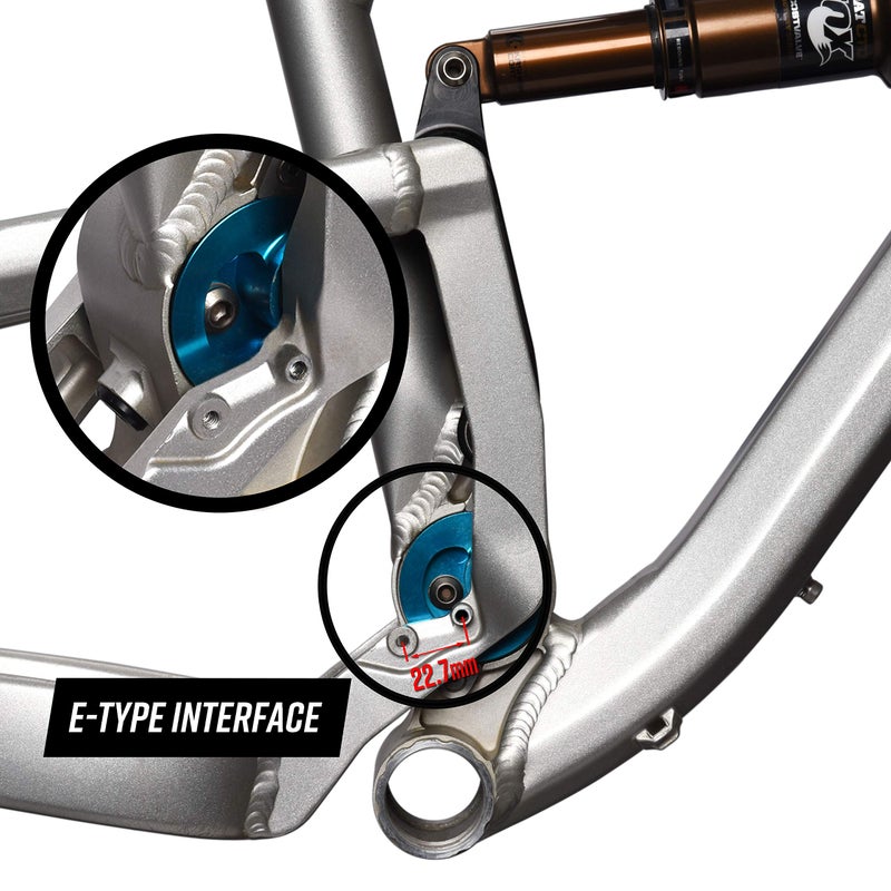 Funn Zippa Lite MTB Chain Guide, E-Type Mount (SRAM S3 Compatible), 26T-36T, Bicycle Chain Protector - Image 3